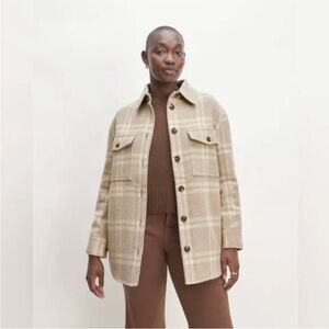 Everlane The Italian ReWool® Oversized Shirt Jacket S
